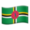 Dominica emoji on Apple